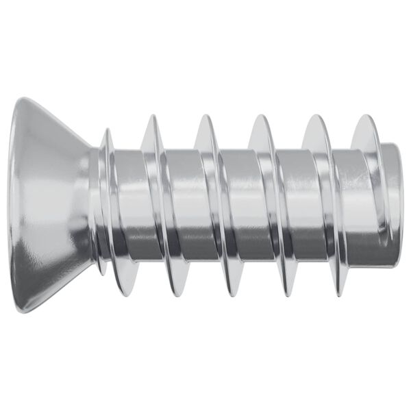 vidaXL Bout 2 pcs Zilver M6 x 12 mm IJzer