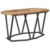vidaXL Salontafel Oud Hout 80 x 40 x 40.5 cm Bewerkt hout en metaal