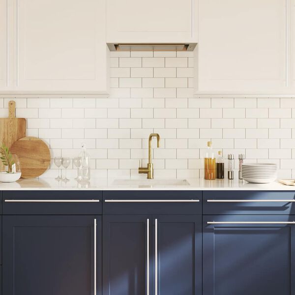 vidaXL Handvatten 5 st 480 mm roestvrij staal zilverkleurig