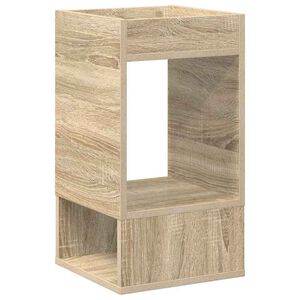 vidaXL Bijzettafel Sonoma Eiken 30 x 30 x 56 cm Bewerkt hout