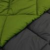 vidaXL Vol jaar dekbed Groen en Antraciet 220 x 260 cm Microfiber