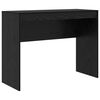 vidaXL Bureau Zwart Eiken 100 x 40 x 76 cm
