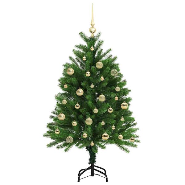 vidaXL Kerstboom met 150 LED met standaard Groen 120 cm PE