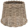 vidaXL Plafondlampenkap &Oslash;30x20 cm wicker bruin