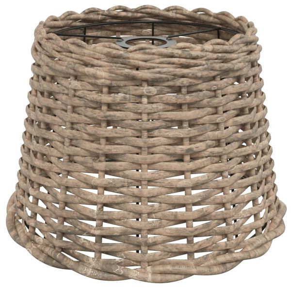 vidaXL Plafondlampenkap &Oslash;30x20 cm wicker bruin