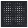 vidaXL Regendouchekop vierkant 25x25 cm roestvrij staal zwart