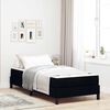 vidaXL Boxspringbed met matras Zwart 80 x 200 cm Stof