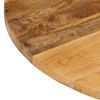 vidaXL Tafelblad rond &Oslash; 80x3,8 cm massief ruw mangohout