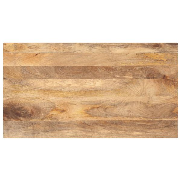 vidaXL Tafelblad rechthoekig 100x70x2,5 cm massief mangohout