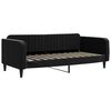 vidaXL Slaapbank 90x200 cm fluweel zwart