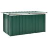vidaXL Tuinbox Groen 129x67x65 cm