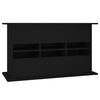 vidaXL Aquariumstandaard 101x41x58 cm bewerkt hout zwart
