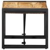 vidaXL Salontafel 40x40x35 cm massief ruw mangohout