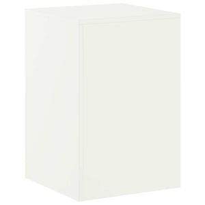 vidaXL Plantenstandaard Wit 40 x 40 x 60 cm Staal