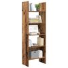 vidaXL Boekenkast Oudhout 60 x 35 x 180 cm Bewerkt hout