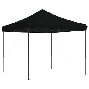 vidaXL Partytent Zwart 292 x 292 x 315 cm Oxford Stof