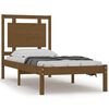 vidaXL Bedframe massief hout honingbruin 90x190 cm