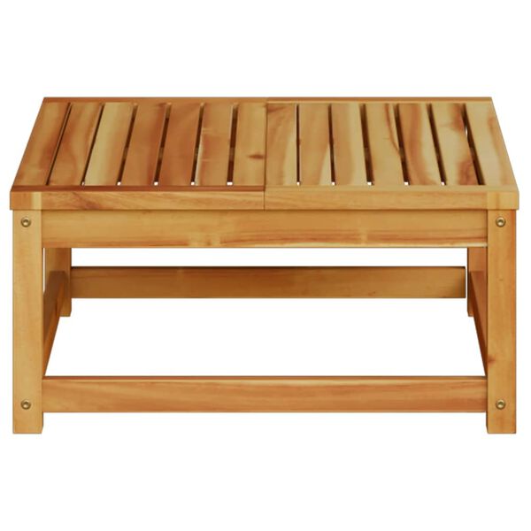 vidaXL Tuintafel 63x63x30 cm massief acaciahout