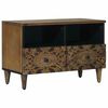 vidaXL TV-kast Bruin 70 x 33 x 46 cm Massief Mango Hout