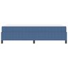 vidaXL Bedframe met matras Blauw 80 x 200 cm Stof