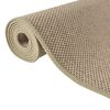vidaXL Tapijtloper 80x400 cm sisal-look zandkleurig
