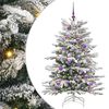vidaXL Kunstmatige Inklapbare Kerstboom Wit 150 cm PE en PVC