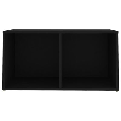 vidaXL Tv-meubelen 2 st 72x35x36,5 cm spaanplaat zwart