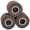 vidaXL Schuurrollen 3 st Bruin 12 x 12 x 10 cm Synthetische Vezel