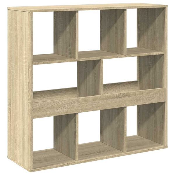vidaXL Boekenkast / kamerscherm 100x33x94,5 cm sonoma eikenkleurig