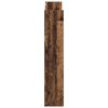 vidaXL Wandschoenenkast 80x18x90 cm bewerkt hout oud houtkleurig