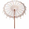 vidaXL Balinese Parasol Crème 215 x 215 x 260 cm