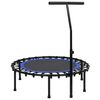 vidaXL Fitnesstrampoline met handgreep en veiligheidsmat 102 cm