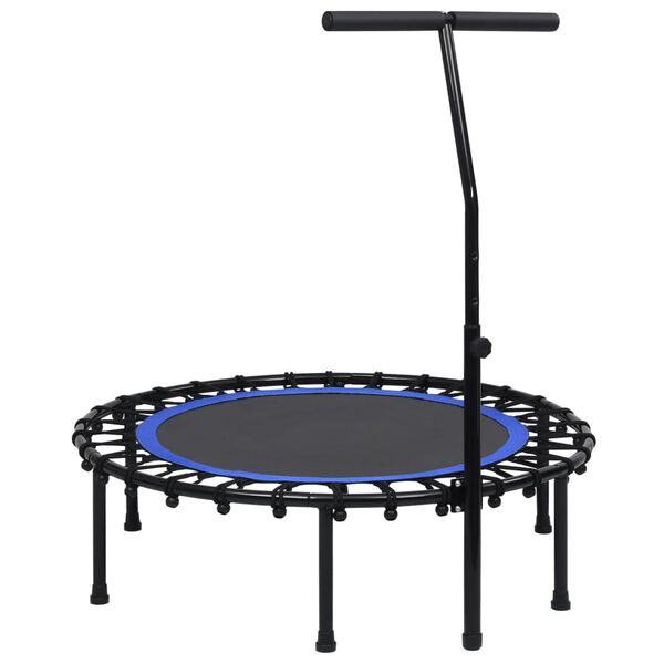 vidaXL Fitnesstrampoline met handgreep en veiligheidsmat 102 cm
