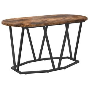 vidaXL Salontafel Gerookt eiken 80 x 40 x 40.5 cm