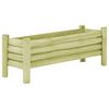 vidaXL Plantenbak verhoogd 120x40x42 cm geïmpregneerd grenenhout
