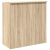 vidaXL Receptiebalie Sonoma Eiken 100x50x103,5 cm Bewerkt Hout