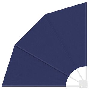 vidaXL Balkon Privacy Scherm 115 x 115 cm Polyester Marineblauw