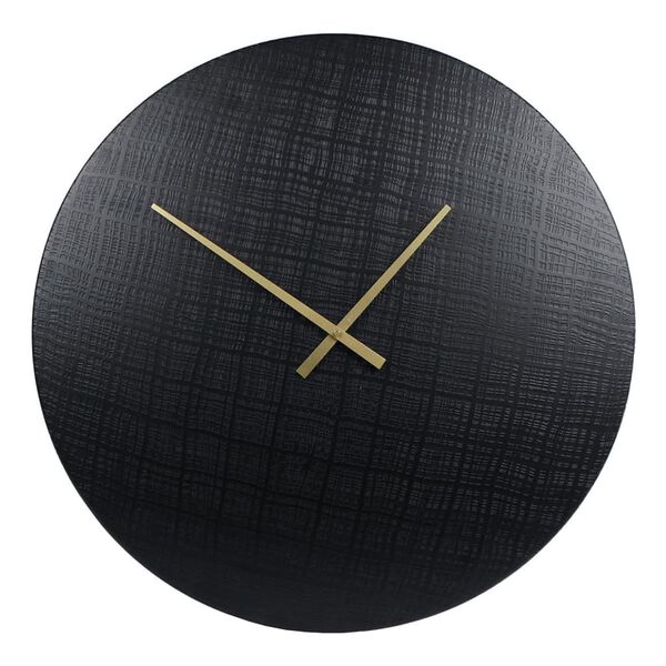 Gifts Amsterdam Wandklok Zurich L 55 cm metaal zwart