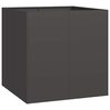 vidaXL Plantenbak 80x80x80 cm staal zwart