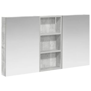 vidaXL Badkamerkastenset 3 pcs 110 x 10,5 x 60,5 cm Bewerkt hout