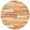 vidaXL Tafelblad rond &Oslash; 80x2 cm massief acaciahout