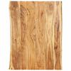vidaXL Tafelblad 80x(50-60)x2,5 cm massief acaciahout