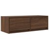 vidaXL Tv-meubel 80x31x25,5 cm bewerkt hout bruin eikenkleur