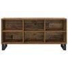 vidaXL TV-kast Oud Hout 103,5 x 30 x 50 cm Bewerkt hout