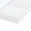 vidaXL Schuimmatras 7 zones hardheid 20 ILD 90x210 cm wit