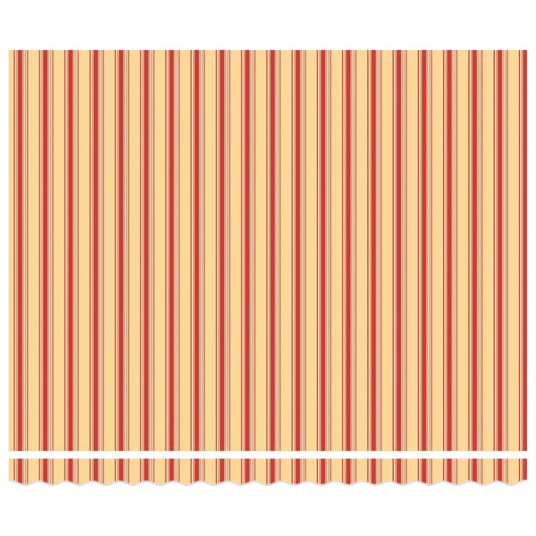 vidaXL Inklapbaar Zonnescherm Multikleur 400 &times; 300 cm