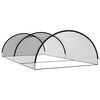 vidaXL Slagkooi honkbal 900x400x250 cm polyester zwart