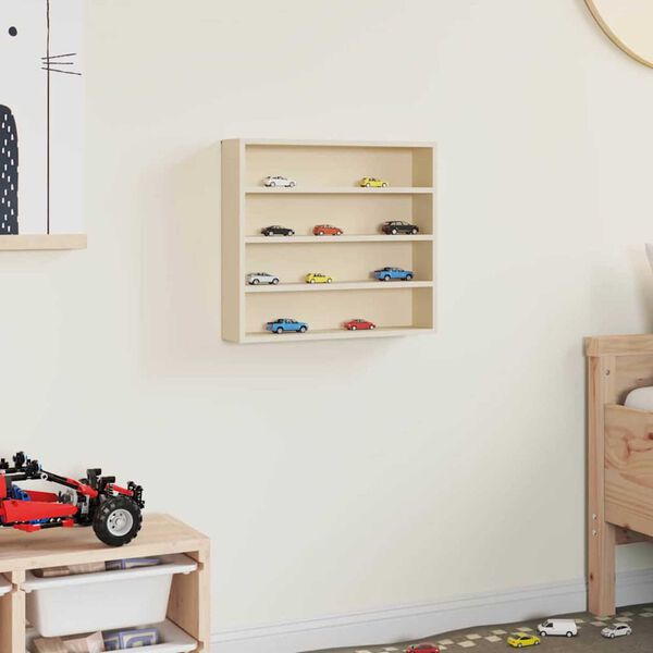 vidaXL Houten verzameldisplaycase Bruin 40 x 8,5 x 37 cm Multiplex