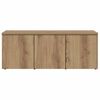 vidaXL Tv-meubel 80x34x30 cm bewerkt hout artisanaal eikenkleur