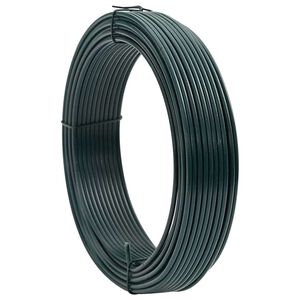 vidaXL Hek binddraad Groen 33 m PVC